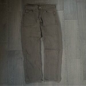 Levis 501 XX Jeans SELVEDGE Y2K Vintage RAW  Brown Denim Men's 33x32